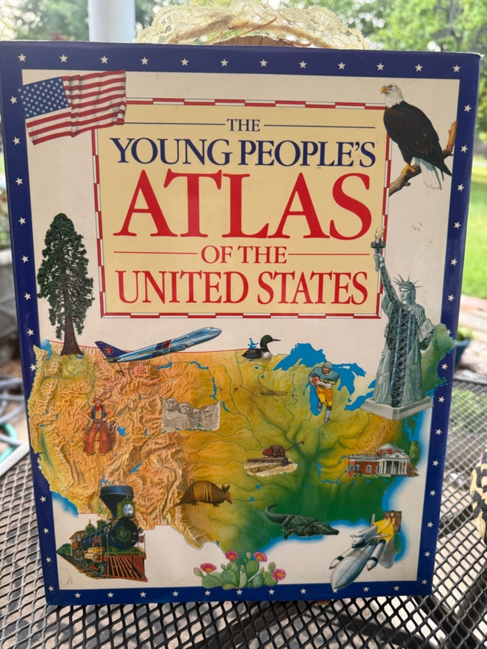 of the United States - Classic Kids Atlas (Blue)